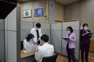20210226 조선대병원 코로나19 호남권역 예방접종센터, 최종 사전점검