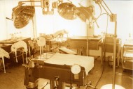 1971년 개원초 수술실 내부전경