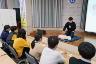 20171208 조선대병원, 보성 용정중학교 학생방문단에 진로체험학습 진행