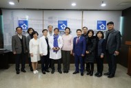 20180109 선진화된 의료 견학을 위한 몽골 민족대학교 이사장단 방문